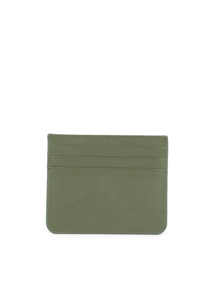 Ziya , Unisex Genuine Leather Card Holder 1539852Z06 Green