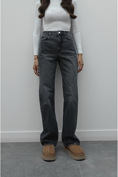 Havoş Anthracite Straight Cut Straight Fit Jeans