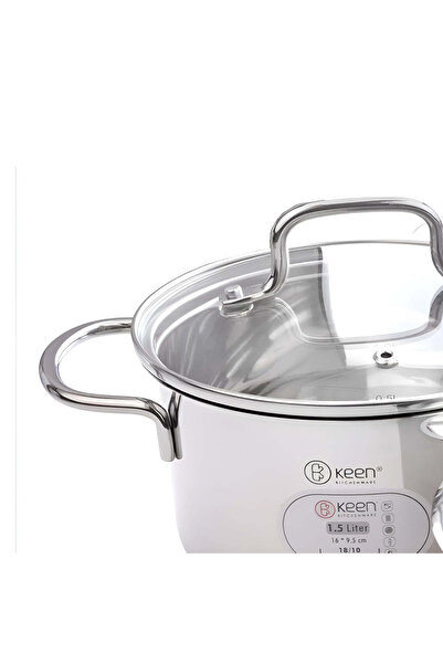 KIN Stainless Steel Cookware Set - 9 Pieces