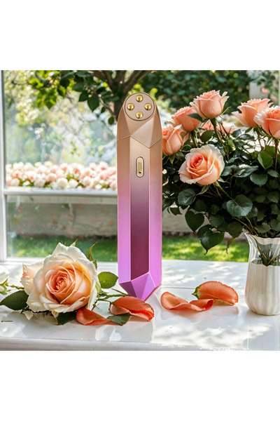 OEM 💄 Luxury Device 💎 4 Points with 24K Gold ✨ Anti-Wrinkle & Dark Circles 👁️ LED Therapy & Lifting