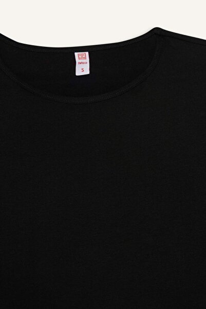 DeFacto Crew Neck Long Sleeve Top-Fall in Love F5032Ax25Wn