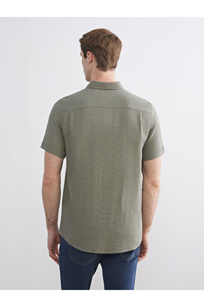 LC Waikiki Ανδρικό κοντομάνικο πουκάμισο Vision New Season Regular Fit