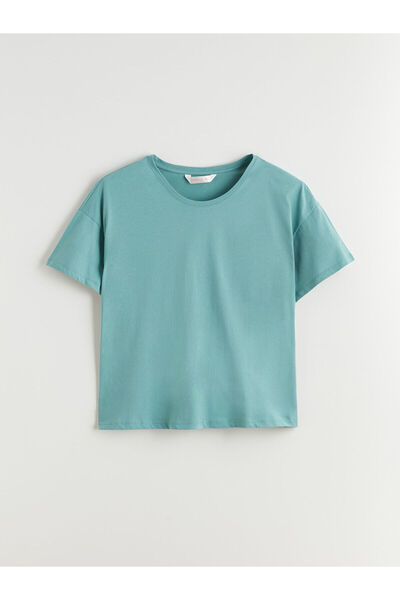 LC Waikiki Crew Neck Floral Women's Capri Pajama Set