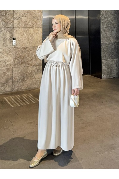 Moda Lippa Women's Casual Set with Stone Skirt