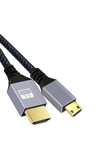 YARDHOBI كابل HDMI صغير إلى HDMI بطول 6.5 قدم — HDMI 2.0 عالي السرعة بدقة 4K ...