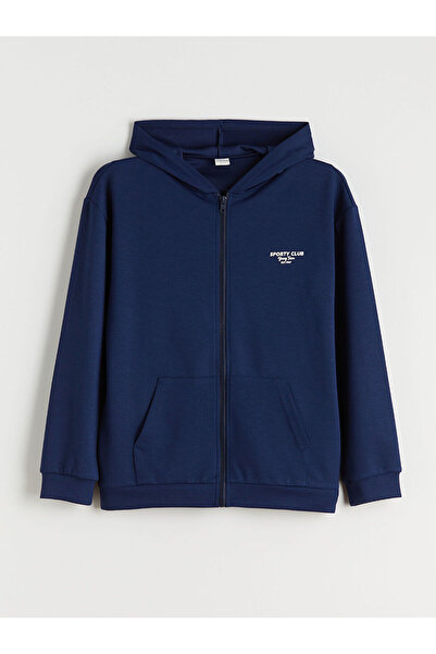 LC Waikiki Φούτερ με κουκούλα για αγόρι με φερμουάρ