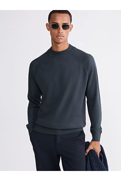 LC Waikiki Vizyon New Season Pulover pentru bărbați cu jumătate de gât roșu