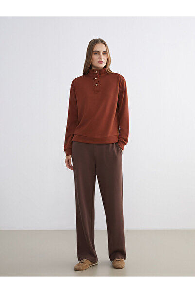 LC Waikiki Γυναικείο φούτερ με όρθιο γιακά