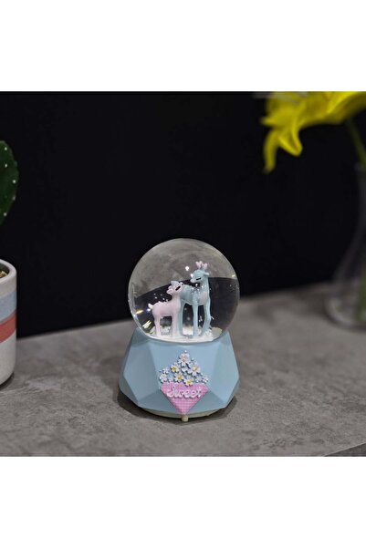 SNOOPY Musical crystal - available in blue and pink
