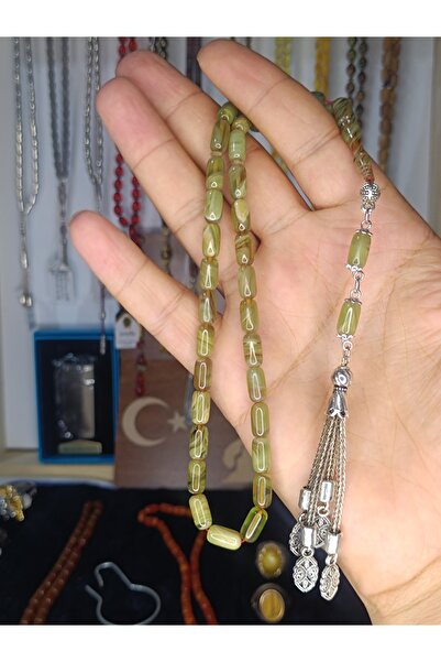 Kehribar NF Atölyesi Çekim Harikası Opal Tadında Tesbih