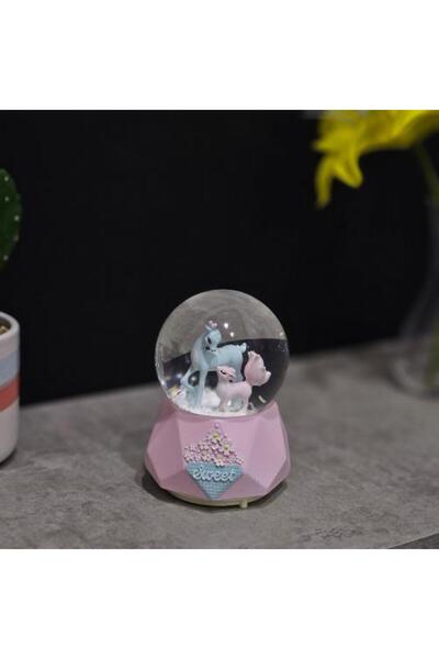 SNOOPY Musical crystal - available in blue and pink