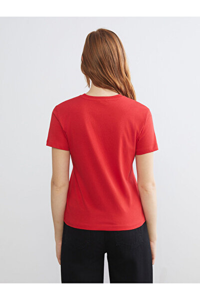 LC Waikiki New Season Crew Neck Ataturk Themed Women's T-Shirt