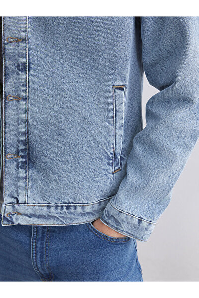 LC Waikiki Özmarka Yeni Sezon Rahat Kalıp Erkek Jean Ceket
