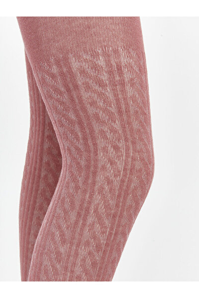 LC Waikiki Özmarka Yeni Sezon Desenli Kız Çocuk Külotlu Çorap 2'li