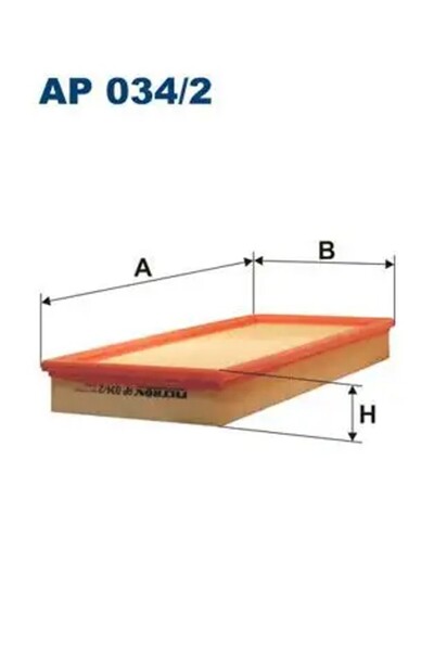 Filtron Ap0342 Air Filter A6400940204
