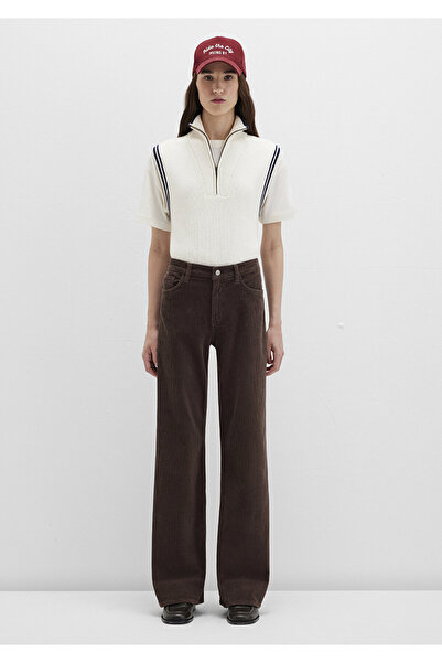 Mavi Malibu Brown Velvet Trousers 1010152-91292