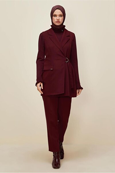 Alvina Belted Pants Suit 46042