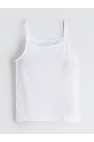 LC Waikiki Vizyon New Season Square Neck Girls' Tank Top 3-Piece Set