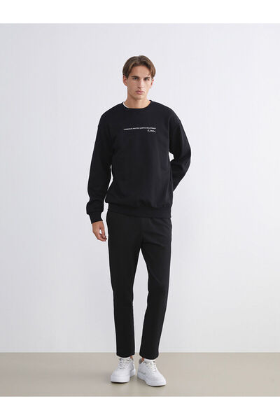 LC Waikiki Crew neck printed men's sweatshirt