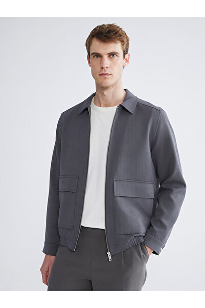 LC Waikiki Standard Mold Shirt Collar Men's Coat