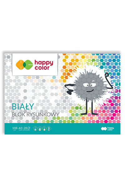 Other Bloc de desen Happy Color A3 alb, 20 de coli, 100g/m2