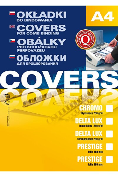 Other Copertă de legare Prestige A4 incoloră /100 buc/150 buc