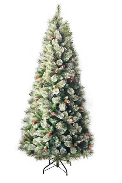 Bkmc 150cm Kendinden Karlı Kozalaklı Lüks Çam Ağacı 348 Dal