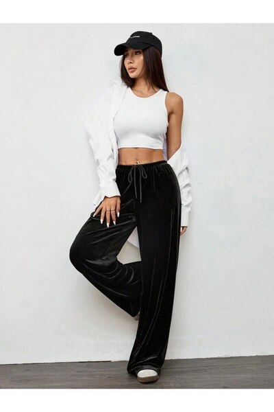 Sara Helını Kadife pantalon