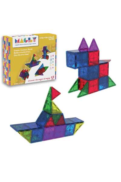 Magly Manyetik Yapı Blokları 36 Parça