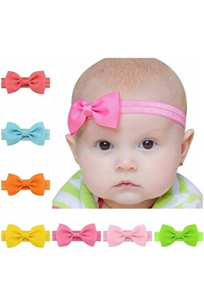 Margoun 40 Pcs Baby Girls Ribbon Hair Bows Headbands Nylon Elastic for Infant...