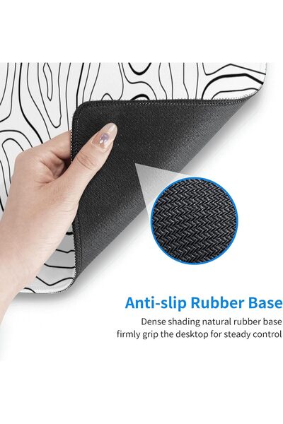 Generic Large Extended Gaming Mouse Pad 80×30 cm, Non-Slip 2mm Thick Stitched Edge