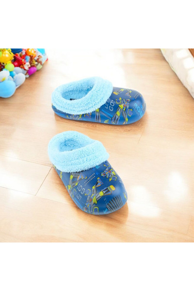 GEZER Children's Slippers with Fur Inside