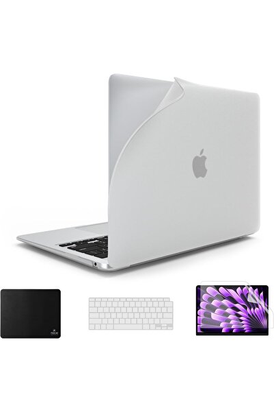 PHOCAR MacBook Air 13 Case (13.3", A2337/A2179/A1932) Hard PC Shell with Keyboard Cover & Screen Pro