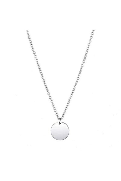 KEVSA Jewelry Colier din oțel inoxidabil „Monedă norocoasă” – LPD647