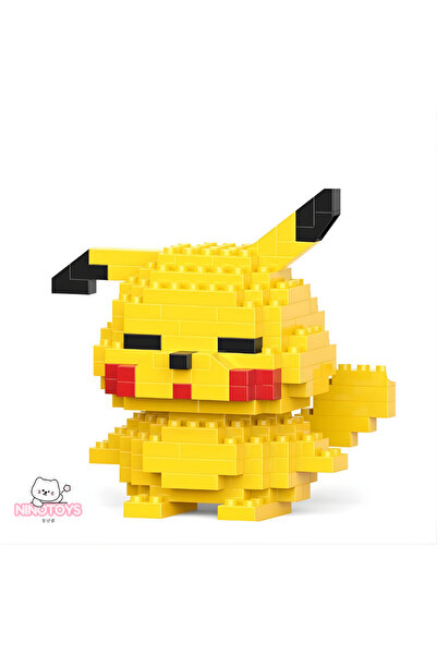NinoToys Bricks Sevimli Karakterler 3D Yapboz Pikachu