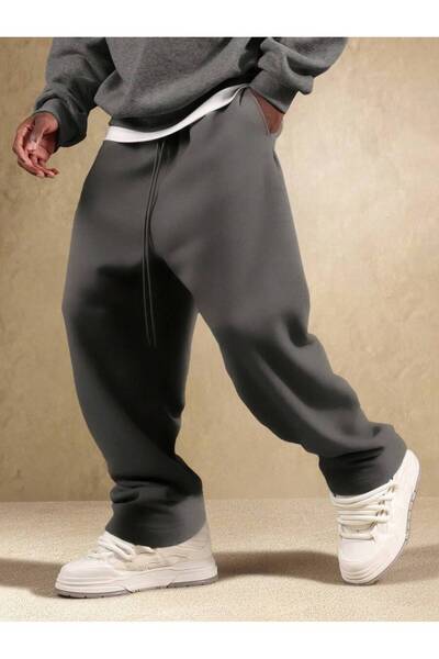 Wkm Denim Ανδρική φόρμα ελαφρύ με φαρδιά εφαρμογή με 3 κλωστές