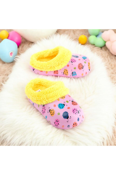 GEZER Children's Slippers with Fur Inside