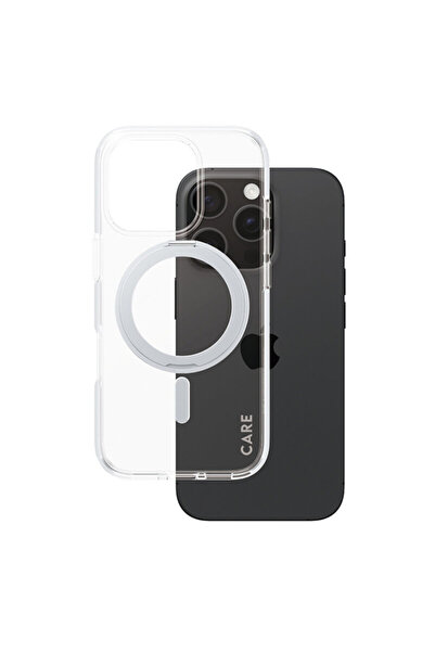 Techsuit iPhone 16 Pro PanzerGlass® CARE Feature Silver Kickstand & MagSafe, ...