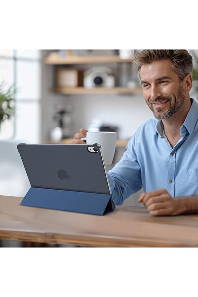 PROCASE iPad Air 13-inch (2024 M2 / 2025 M3) Smart Foldable Case - Navy
