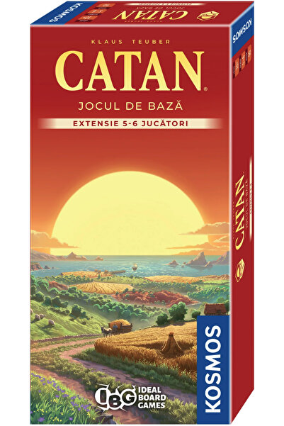 Ideal Board Games Extensia Catan pentru 5-6 jucători – Joc de bază (ediția 2025)