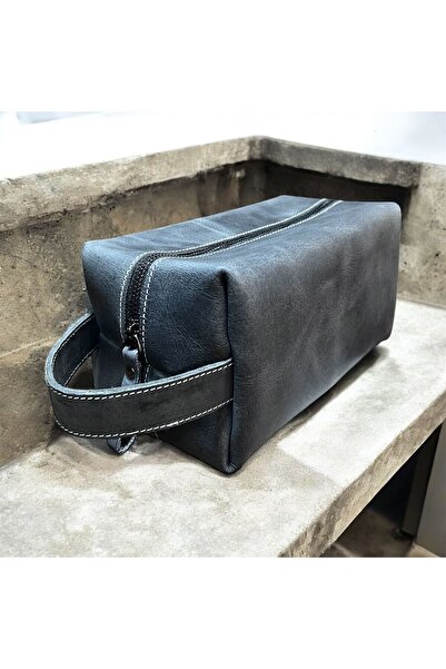 ÖzkanAccessory حقيبة يد كورفيا كريزي من الجلد، حقيبة سفر دوبكيت للجنسين