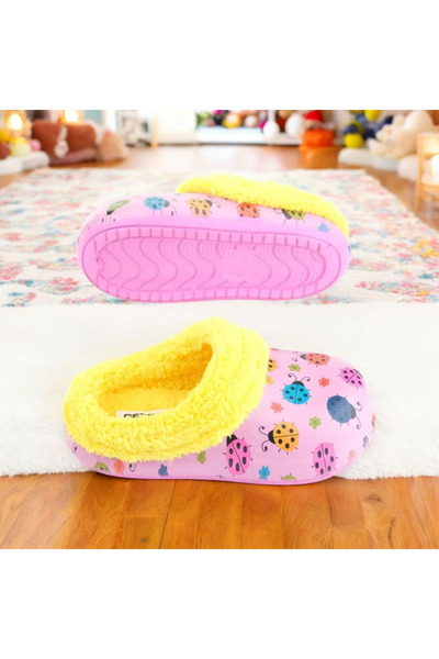 GEZER Children's Slippers with Fur Inside