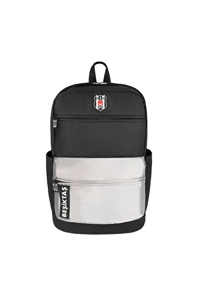 Beşiktaş GRİ CEP DETAYLI ÇOK CEPLİ SIRT ÇANTASI
