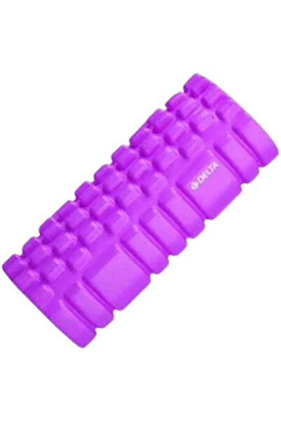 Delta Yüksek Yoğunluk Orta Sert Foam Roller Masaj Köpüğü Mor FPE 19