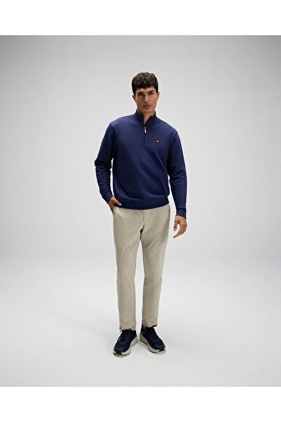 Ellesse Світшот з напівзастібкою EM580-NV Navy