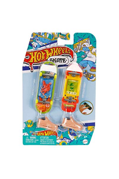 HOT WHEELS Skate 2’li Retro Parmak Kaykayı HXL17 - Muscle Sk8 Ve Virtually Cool