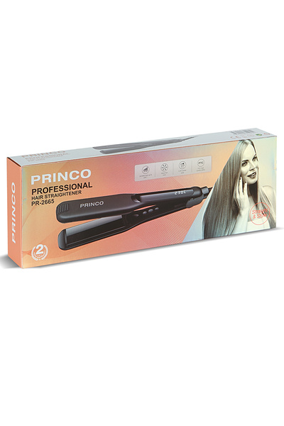 Princo Professional Digital Hair Straightener Wide Mouth Pr-2665