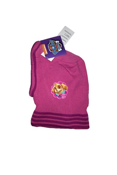 PAW PATROL Light pink balaclava hat for girls