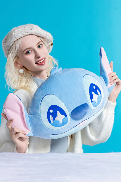 Disney Lilo&Stitch Lisanslı Parti Serisi Kalp Şekilli Yastık