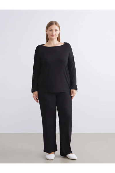 LC Waikiki Crew Neck Women's Pajama Set